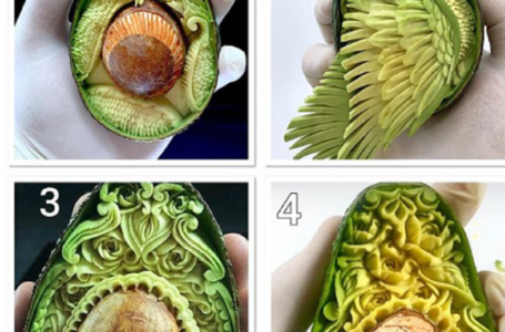 Bosan Ke Dok Umah? Cer Try Belajar Buat Ukiran Halus Indah Pada Buah Avocado