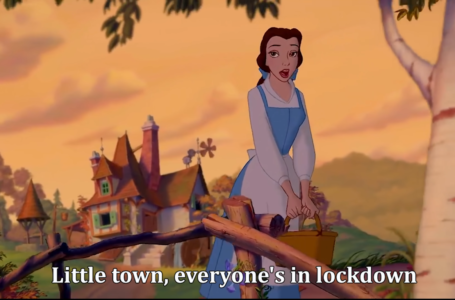 Parodi COVID-19 Beauty and the Beast Mencuit Hati