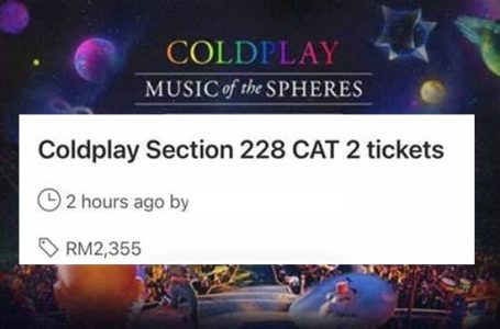 Ini Taktik Scalper Beli Ratusan Tiket Coldplay Dalam Masa Sekejap